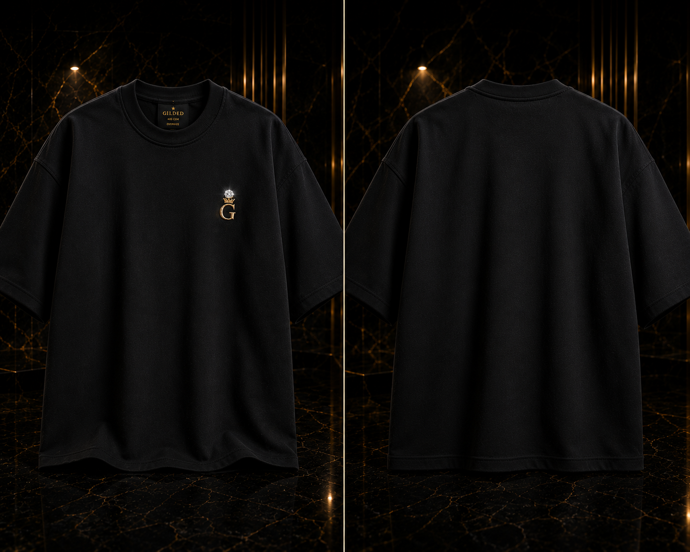 Oversize T-Shirt Diamond Edition